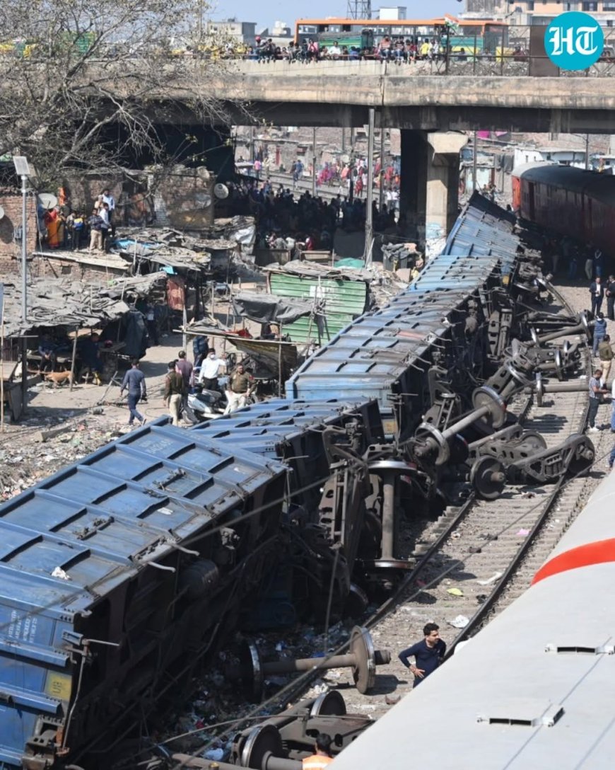 Another Train Accident in Uttarpradesh : Two Goods Trains Collide in Fatehpur